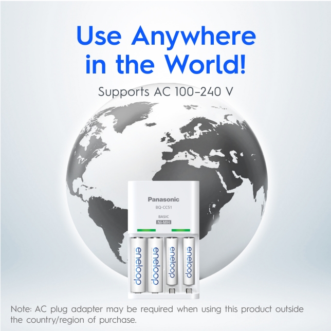 Use Anywhere in the World!