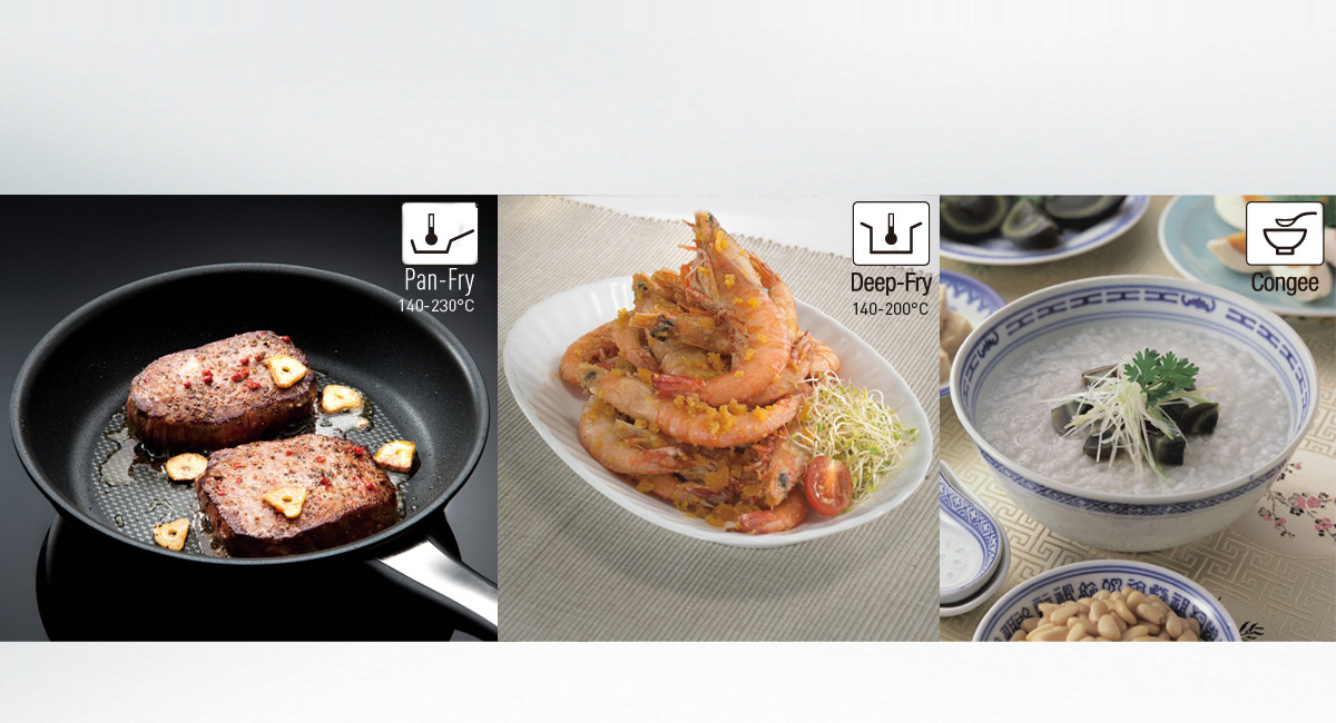 One Touch Cooking Menu