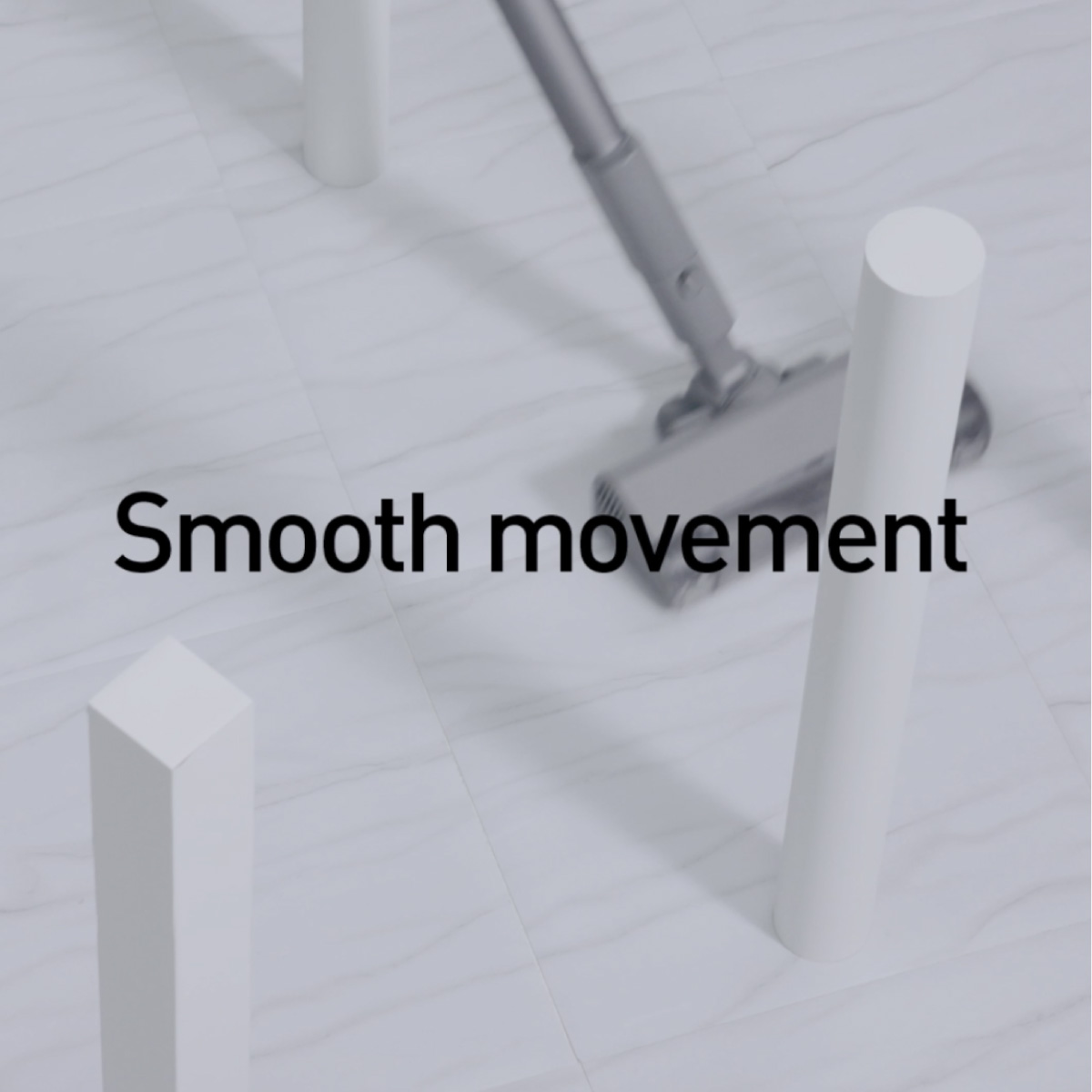 MC-SB53K Float-lite Technology: Smooth movement in all directions