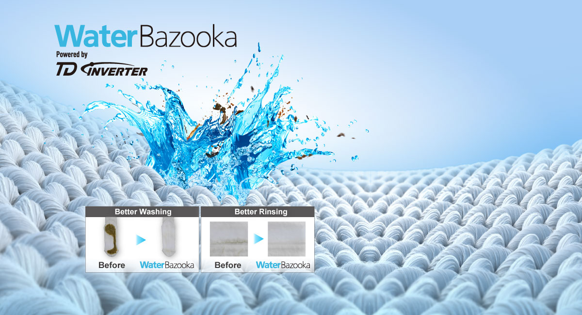 Deep Clean forMore Hygienic Washing