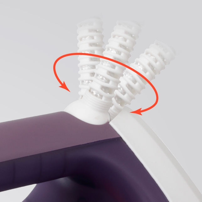 360° Rotation Cord for Easy Ironing in All Directions