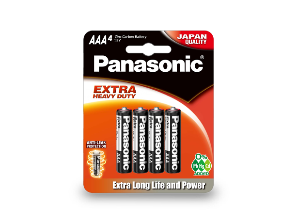 Photo of Zinc Carbon Batteries R03PT 4pcs (AAA size)