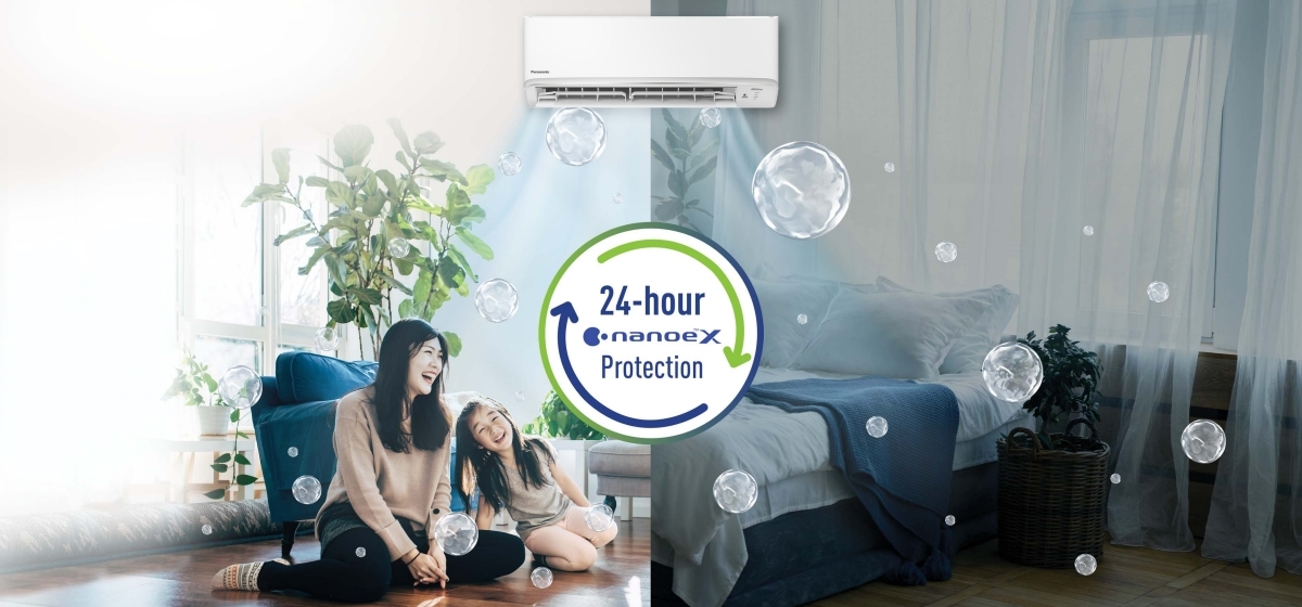 Stay Safe Indoors with 24-hour nanoe™ X Air Protection