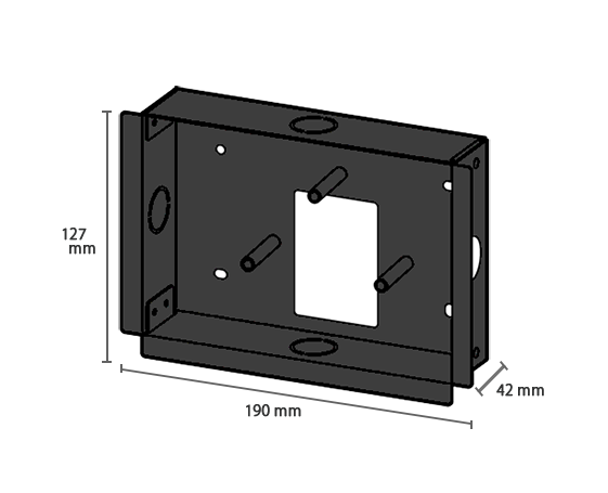 Mount Box for Monitor(VL-MN1000)