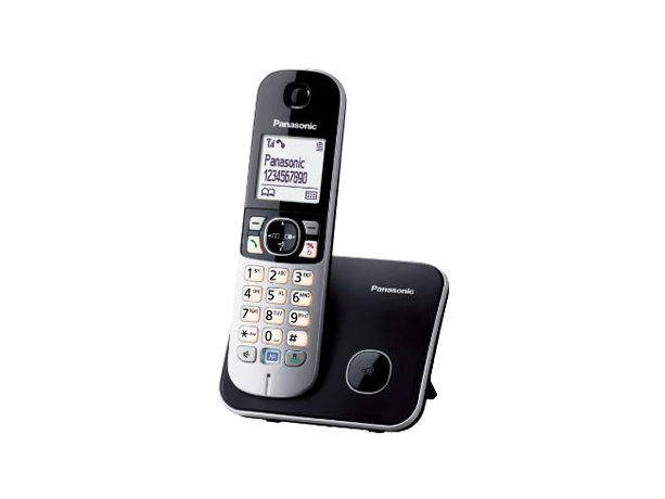 Fotografie cu KX-TG6811PDB Telefon DECT digital cu funcţionare în regim cordless
