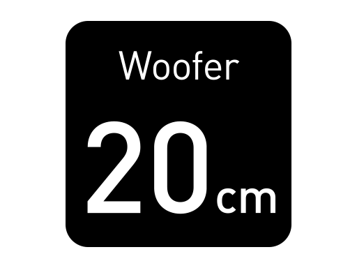 Woofer de 20 cm