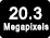 20,3 Megapixlar
