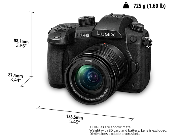 LUMIX DC-GH5M DSLM systemkamera
