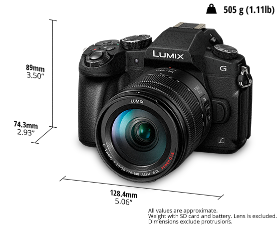 LUMIX DMC-G80H DSLM systemkamera