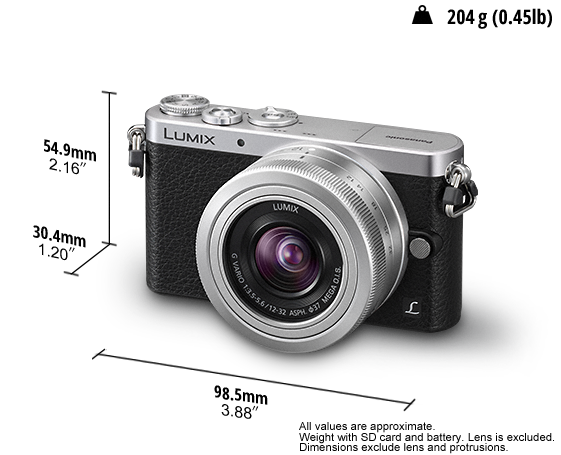 LUMIX DMC-GM1 DSLM systemkamera