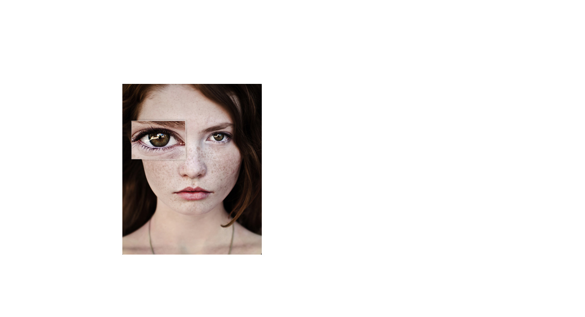 Pinpoint AF och bild-i-bild display