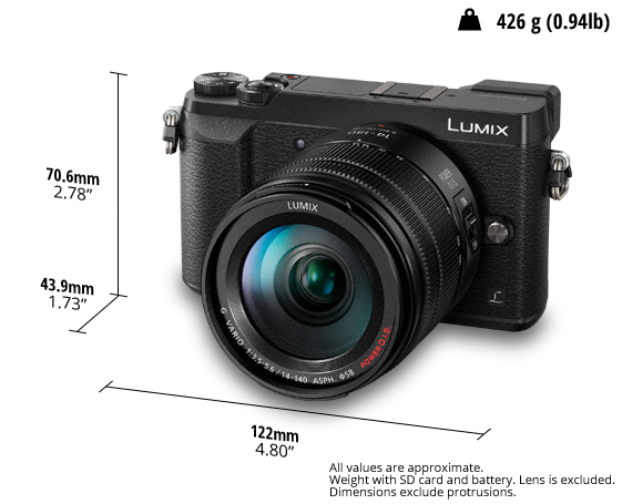 LUMIX GX80 H DSLM systemkamera