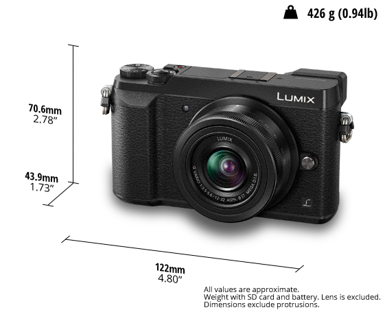 LUMIX GX80 K DSLM systemkamera