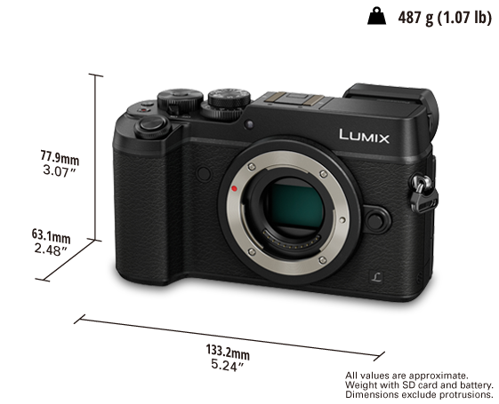 LUMIX GX8 E DSLM systemkamera