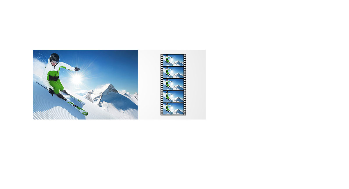 Inspelning i Full HD-upplösning (1080/50p)