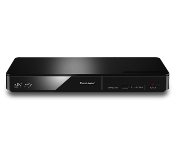 DMP-BDT180 3D Blu-ray-/DVD-spelare med Smart Network-funktioner