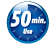 50 min användning