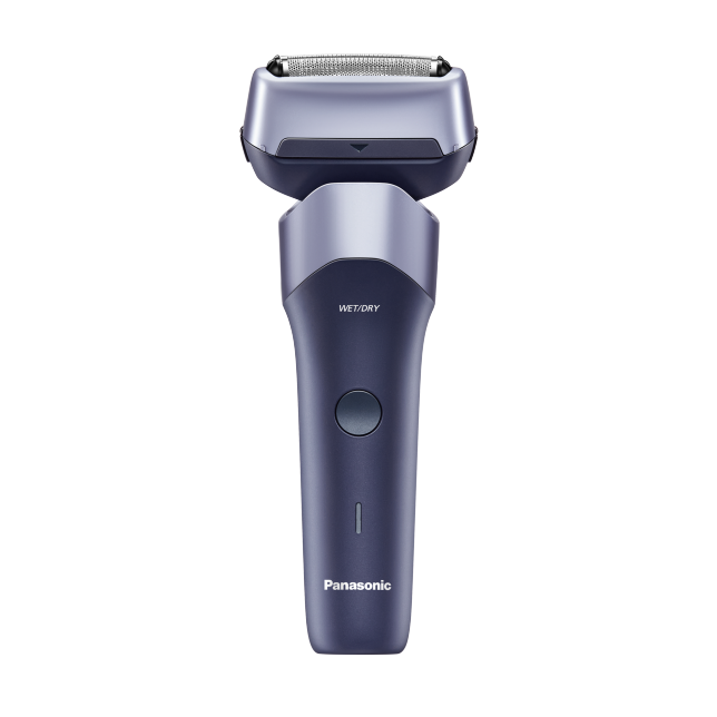 Foto av ES-ERM3FV rakapparat med 3-bladssystem och laddning via USB-C