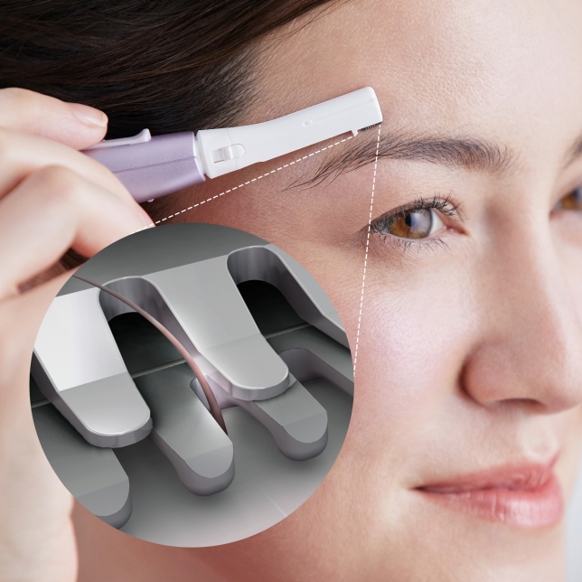 Image: Rounded stainless-steel blades