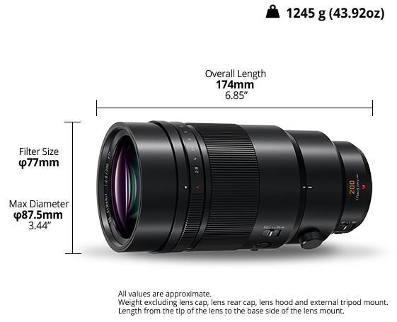 H-ES200 LUMIX G Fast Brännvidd