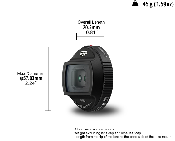 H-FT012 LUMIX G 3D Objective