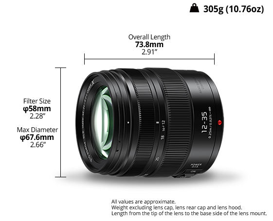 H-HSA12035 LUMIX G Standardzoomobjektiv