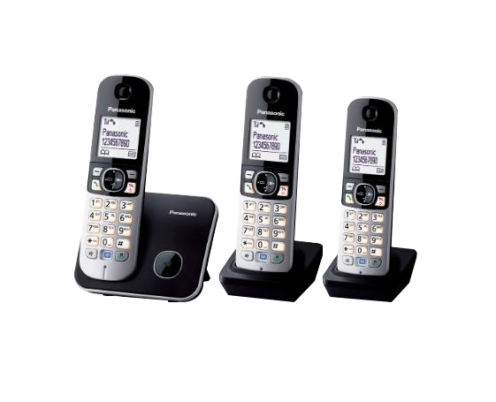 KX-TG6813NEB Trådlös digital DECT-telefon