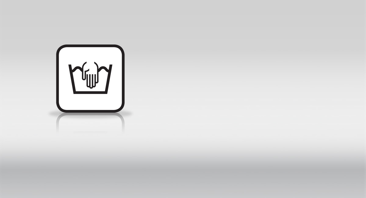 Perfekt tvättskötsel.