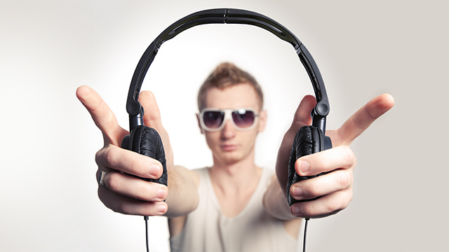 Bli inspirerad - Stereohörlurar RP-DJS150ME