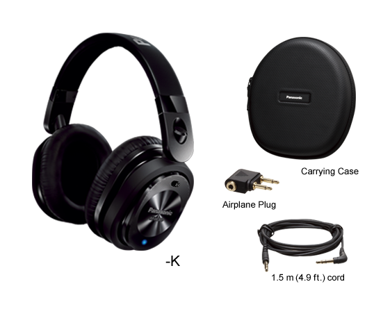 RP-HC800E-K Noise Cancelling / Stereohörlurar