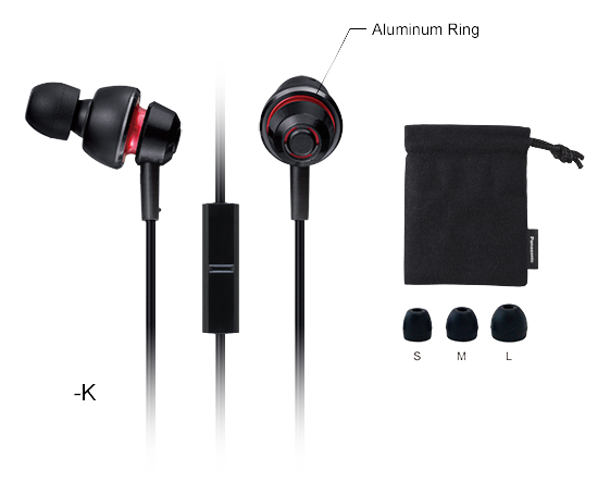 RP-HJX6M in-ear-hörlurar