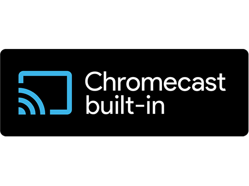 Inbyggd Chromecast™