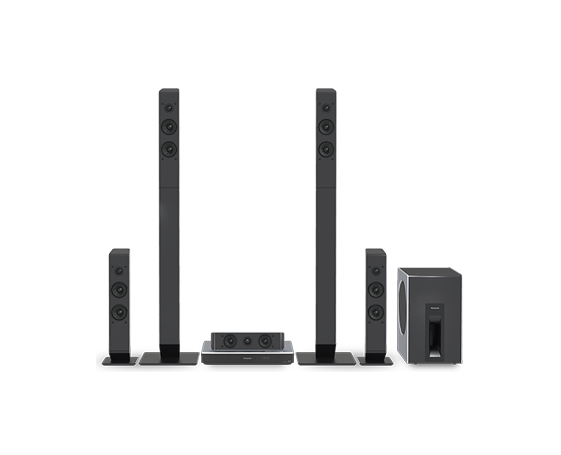 3D Blu-ray hemmabiosystem med smart nätverksteknik