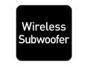 Trådlös subwoofer