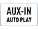 AUX-ingång med Auto Play-funktion