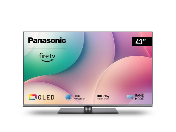 Foto av Panasonic W83-serien QLED 4K Smart TV med Fire TV