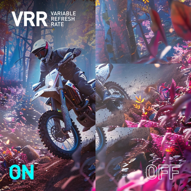 Game Mode Extreme för låg latens och snabb reaktion