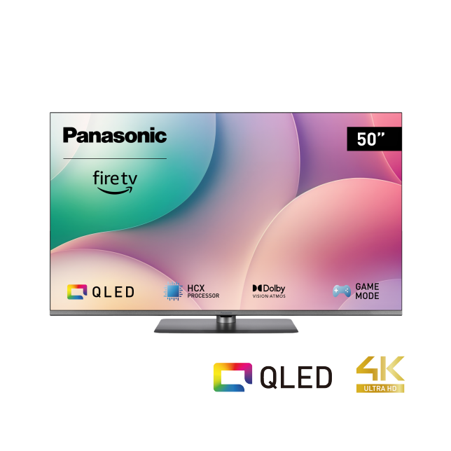 Foto av Panasonic W83-serien QLED 4K Smart TV med Fire TV