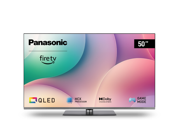 Foto av Panasonic W83-serien QLED 4K Smart TV med Fire TV