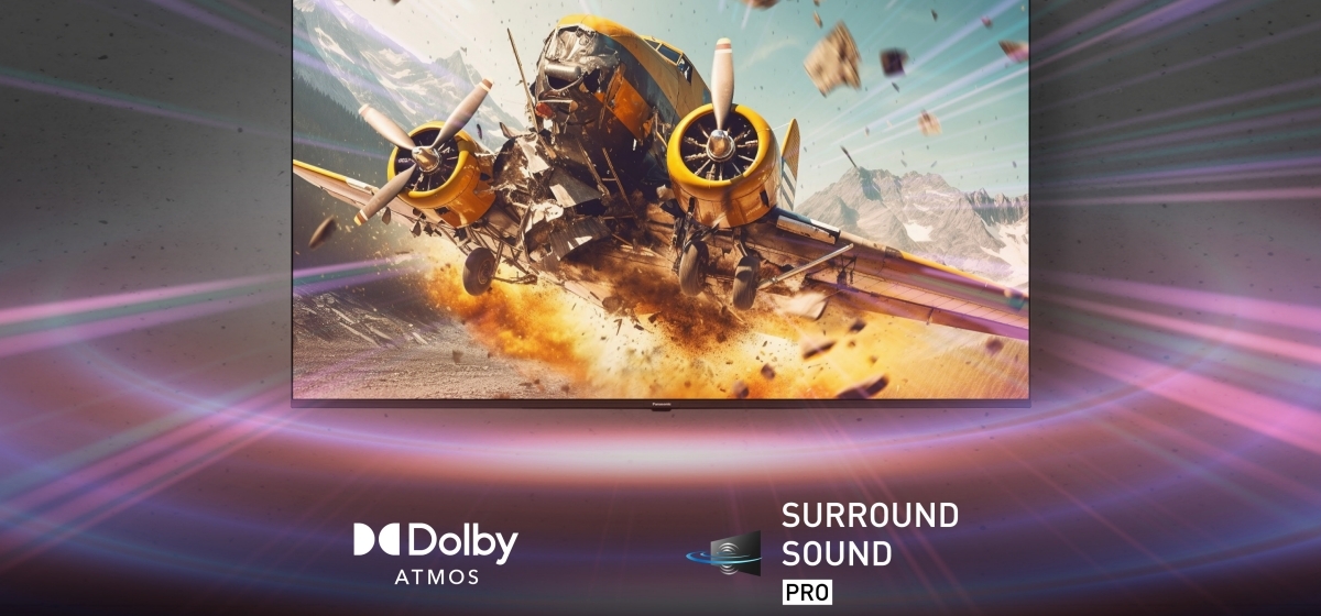Omslutande Surround Sound Pro med Dolby Atmos ®