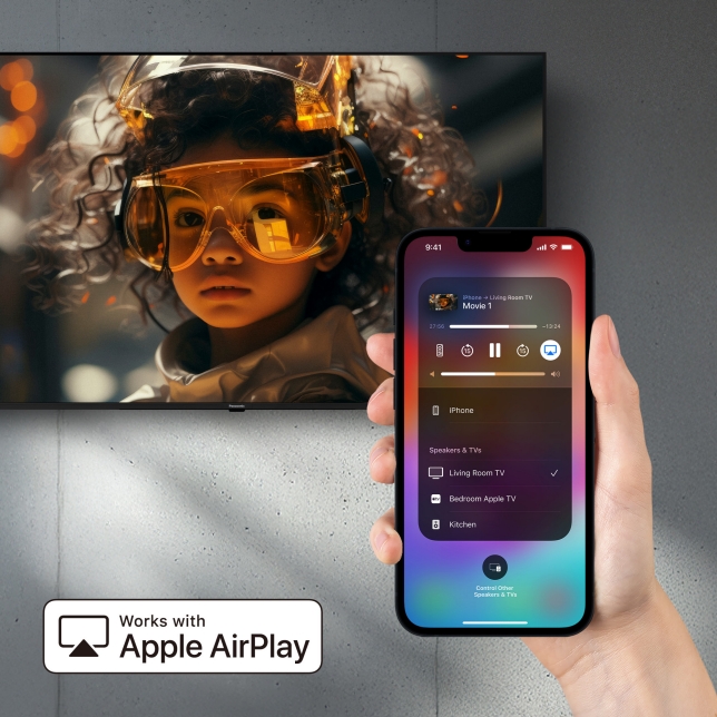 Titta. Lyssna. Dela. Med AirPlay kan du göra allt.