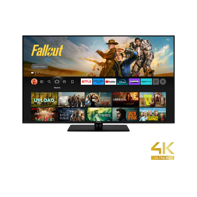 Foto av Panasonic W85B Series 4K QLED Smart TV med Fire TV