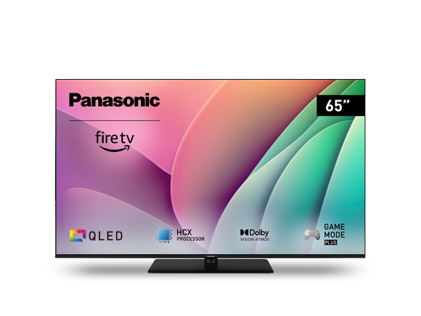 Foto av Panasonic W80-serien QLED 4K Smart TV med Fire TV
