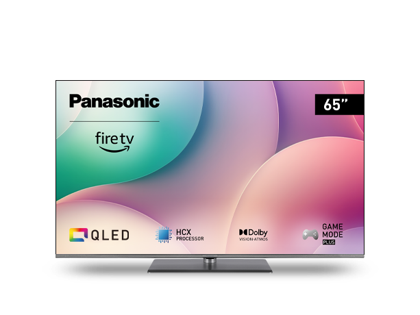 Foto av Panasonic W83-serien QLED 4K Smart TV med Fire TV