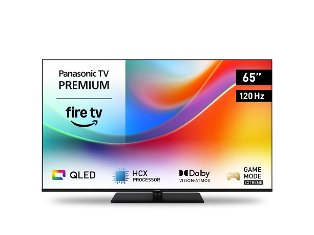 Foto av Panasonic W85B Series 4K QLED Smart TV med Fire TV