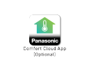 Comfort Cloud App feature logo for the Panasonic CS-MPU9YKZ Multi Split Air Conditioner for Homes