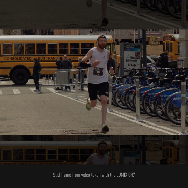Still frame from video taken with the LUMIX GH7