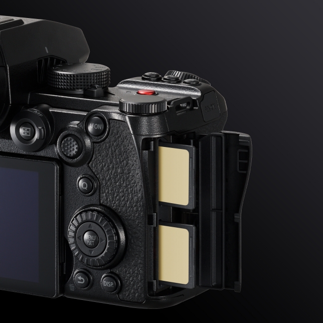 Double memory card slot