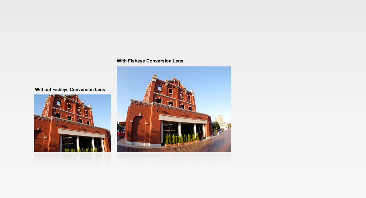 Shoot Images with Unique Rounded Effect