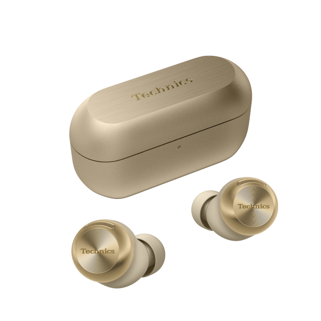 Photo of True Wireless Earbuds with Magnetic Fluid Driver AZ100 : Champagne Gold